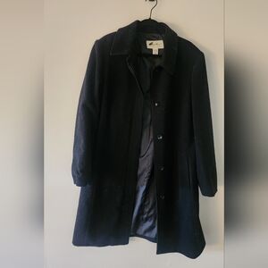 🦒 Eddie Bauer Tall XL Wool Long Coat